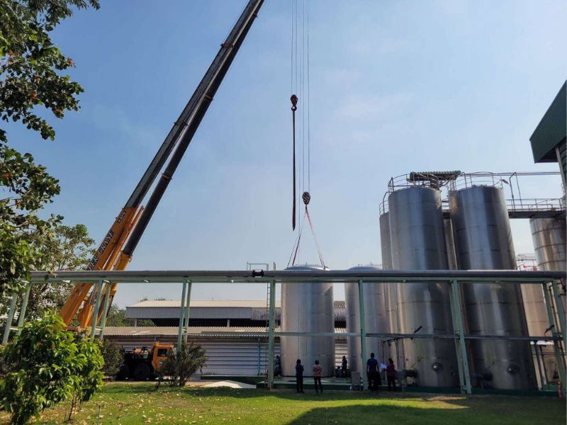 โรงงานรับผลิตถังอุตสาหกรรมเหล็ก